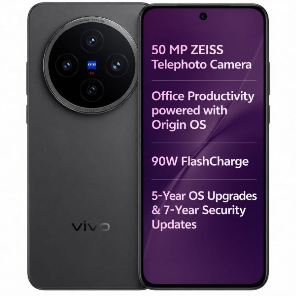 vivo X200T (Stellar Black, 256 GB) (12 GB RAM)