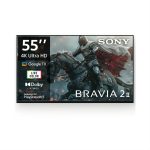 Sony BRAVIA 2 II 138.8 cm (55 inch) Ultra HD (4K) LED Smart Google TV