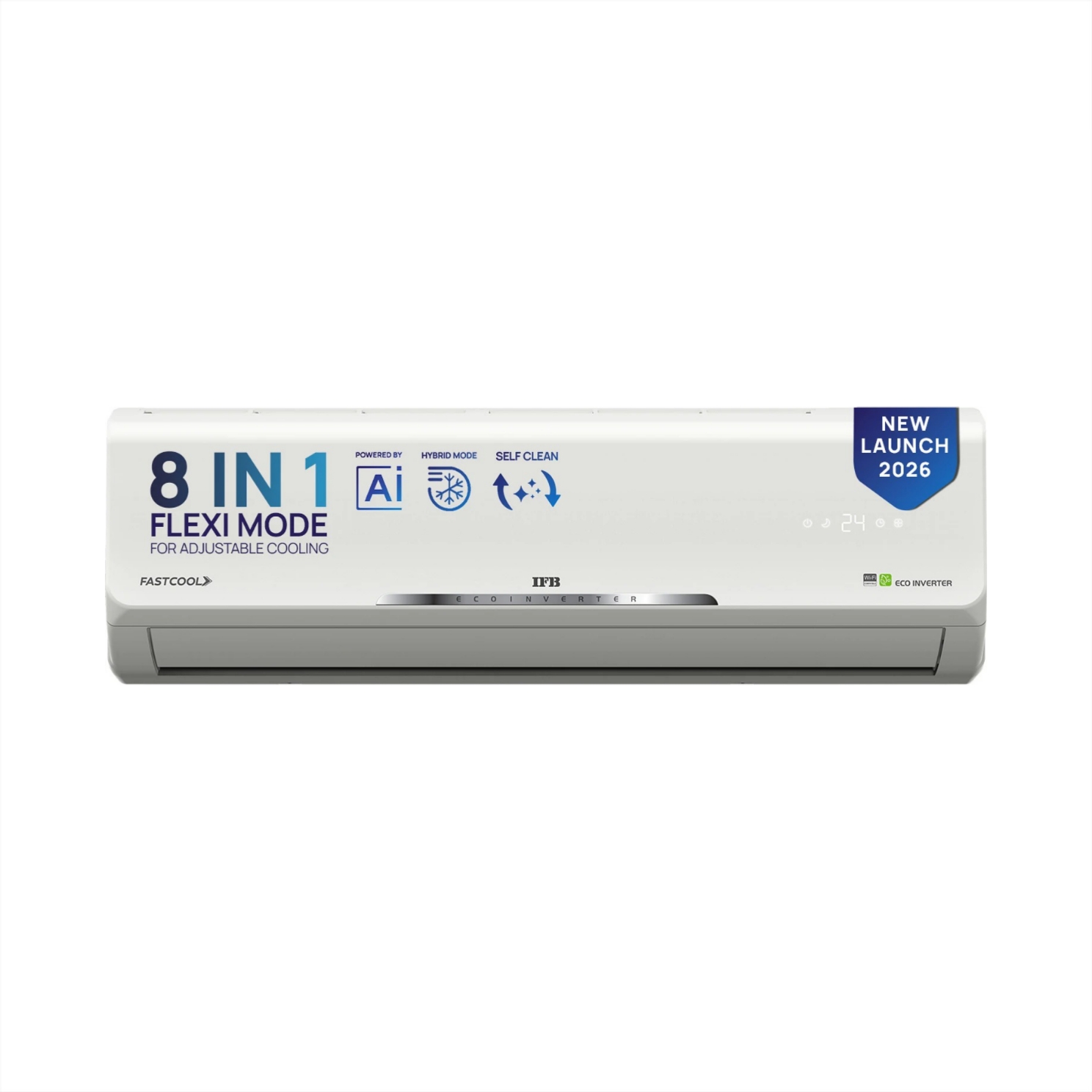 WhatsApp Image 2026-05-30 at 2.24.01 PM FB 2026 Model 1.5 Ton 3 Star Split Inverter with Hybrid Mode, 8-in-1 Flexi Mode, Heavy Duty Compressor, Long Air Throw, Self Clean, Copper Condenser AC (CI183SS22RGM3, White) - Image 1