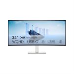 DELL S3425DW - 34 Plus USB-C 86.36 cm (34 inch) Curved UWQHD LED Backlit VA Panel Monitor (3440x1440 |USB-C with 65W PD|HDMI |2X5W Speakers|99% SRGB, Tilt, Height & Slant) (AMD Free Sync, Response Time: 4 ms, 120 Hz Refresh Rate)