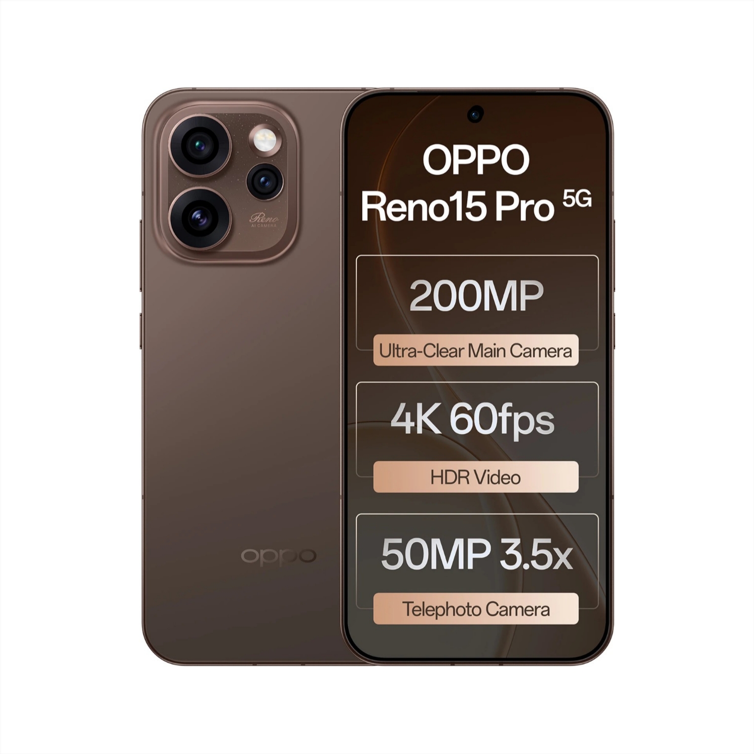 WhatsApp Image 2026-06-01 at 3.03.18 AM OPPO Reno15 Pro 5G (Cocoa Brown, 512 GB) (12 GB RAM) - Image 1