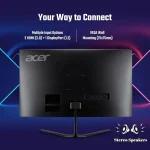 Acer 68.58 cm (27 inch) Curved WQHD LED Backlit VA Panel Gaming Monitor (ED270U S3) (AMD Free Sync, Response Time: 1 ms, 180 Hz Refresh Rate) - Image 3