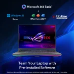 ASUS ROG Strix G16 (2026) AMD Ryzen 9 16 Core 8940HX - (16 GB/1 TB SSD/Windows 11 Home/8 GB Graphics/NVIDIA GeForce RTX 5050/165 Hz) G614PH-RV073WS Gaming Laptop (16 inch, Eclipse Gray, 2.5 kg, With MS Office - Image 5