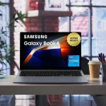 Samsung Galaxy Book4 Metal Intel Core i5 13th Gen 1335U - (16 GB/512 GB SSD/Windows 11 Home) NP750XGJ Thin and Light Laptop (15.6 Inch, Gray, 1.55 Kg, With MS Office) - Image 4