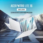 Acer NITRO LITE 16 Intel Core i5 13th Gen 13420H - (16 GB/512 GB SSD/Windows 11 Home/6 GB Graphics/NVIDIA GeForce RTX 3050) NL16-71G Gaming Laptop (16 Inch, Pure White, 1.95 Kg) - Image 6