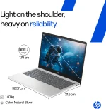 HP 14 AI PC Intel Core Ultra 7 155H - (16 GB/1 TB SSD/Windows 11 Home) 14-ep1152TU Thin and Light Laptop (14 Inch, Natural Silver, 1.4 kg, With MS Office - Image 3