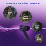 Samsung Galaxy Buds3 FE Bluetooth Headset (Black, True Wireless) - Image 2