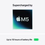 Apple MacBook Air (M5, 2026) M5 - (16 GB/512 GB SSD/Tahoe) MDHE4HN/A (13.6 inch, Midnight, 1.24 kg) - Image 3