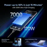realme Gt 7 (Icesense Blue, 256 GB) (8 GB RAM) - Image 4