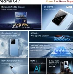 realme Gt 7 (Icesense Blue, 256 GB) (8 GB RAM) - Image 3