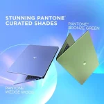 MOTOROLA Motobook 60 Pro Full Metal OLED AI PC Intel Core Ultra 5 225H - (16 GB/512 GB SSD/Windows 11 Home) 83NY000DIN Thin and Light Laptop (14 inch, PANTONE Wedgewood, 1.39 kg, With MS Office) - Image 4