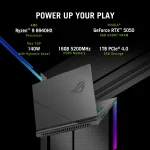 ASUS ROG Strix G16 (2026) AMD Ryzen 9 16 Core 8940HX - (16 GB/1 TB SSD/Windows 11 Home/8 GB Graphics/NVIDIA GeForce RTX 5050/165 Hz) G614PH-RV073WS Gaming Laptop (16 inch, Eclipse Gray, 2.5 kg, With MS Office - Image 2