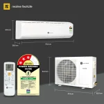 realme TechLife 2026 Model 1 Ton 3 Star Split Inverter with Wi-fi AC (103IAA26WRMS, White) - Image 6