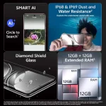 vivo v50 5G (Grey, 256 GB) (8 GB RAM) - Image 3