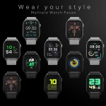 Fire-Boltt Rise Luxe Bluetooth Calling 47mm (1.85), Metal Body & Rotating Crown, 123 Sports Smartwatch (Black Millanese Strap, Free Size) - Image 6