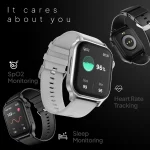 Fire-Boltt Rise Luxe Bluetooth Calling 47mm (1.85), Metal Body & Rotating Crown, 123 Sports Smartwatch (Black Millanese Strap, Free Size) - Image 5